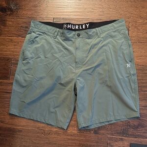 Hurley Men's Olive Hybrid Shorts